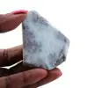 Semi-polished larimar plaque - 0