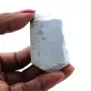Semi-polished larimar plaque - 0