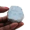 Semi-polished larimar plaque - 0
