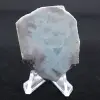 Semi-polished larimar plaque - 1