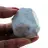 Semi-polished larimar plaque