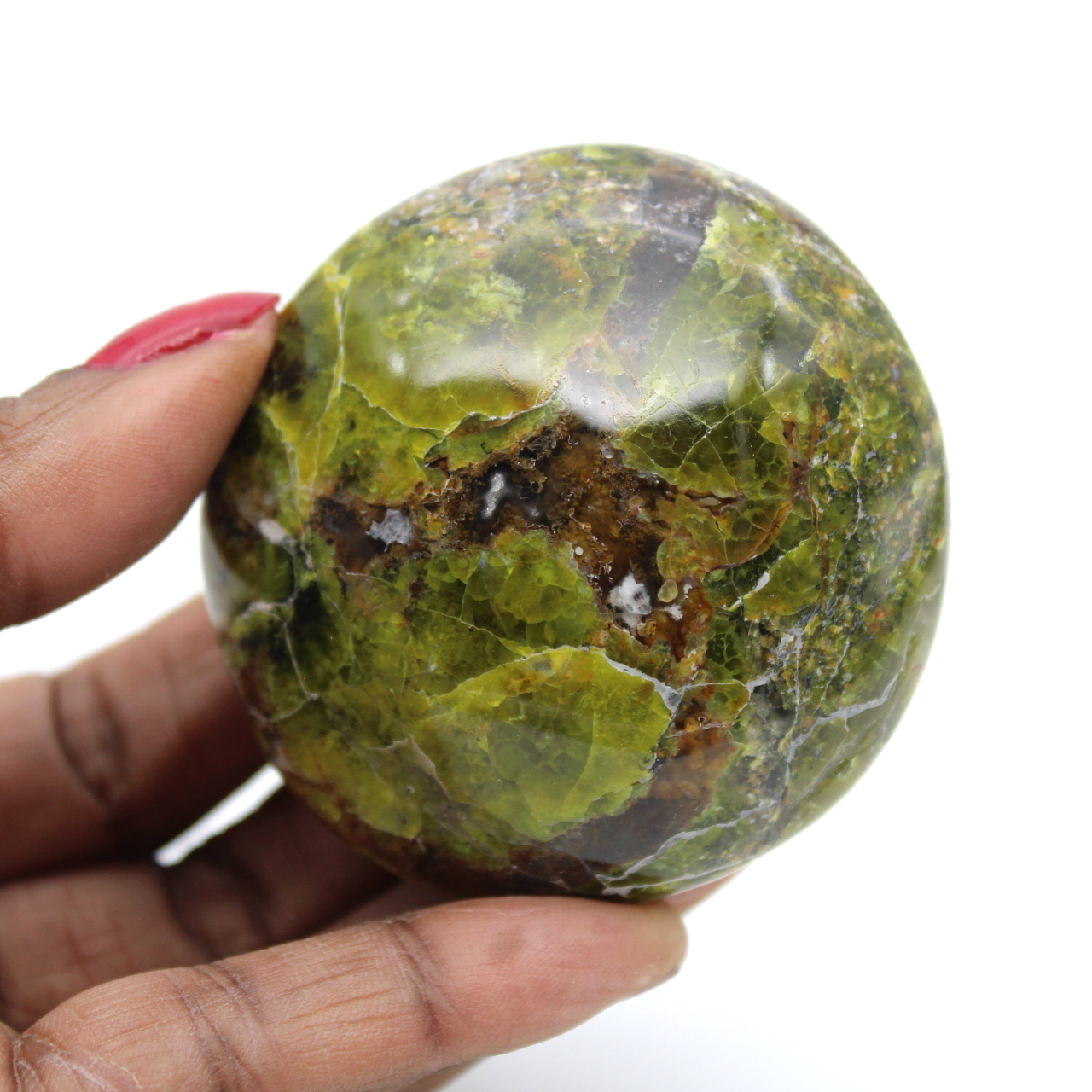 Green Opal Rock Pebble