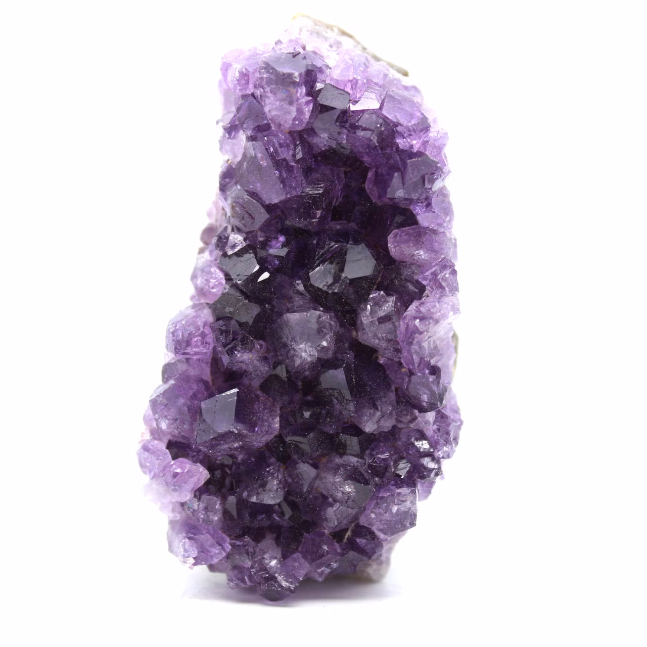 Crystallized amethyst from Uruguay