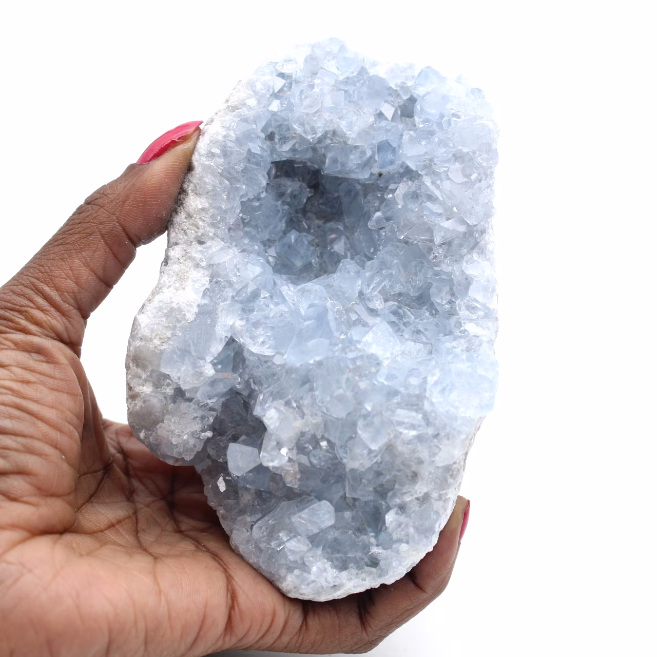 Celestite geode