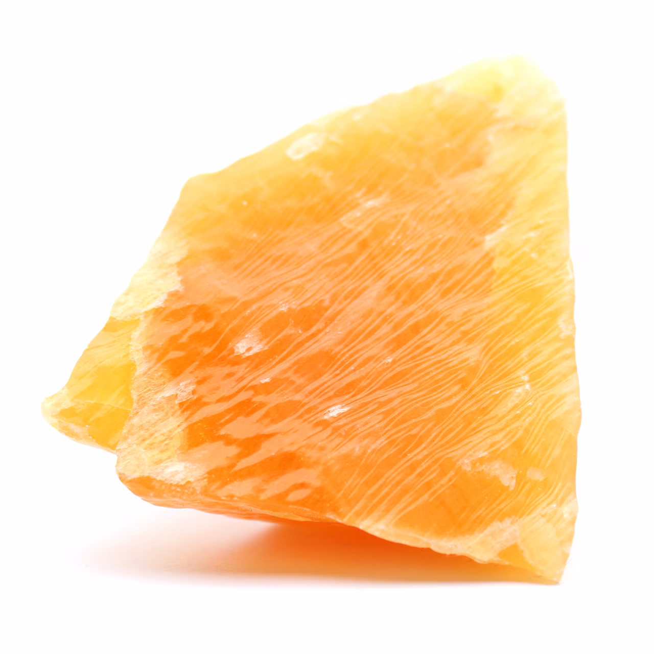 Orange calcite from mexico