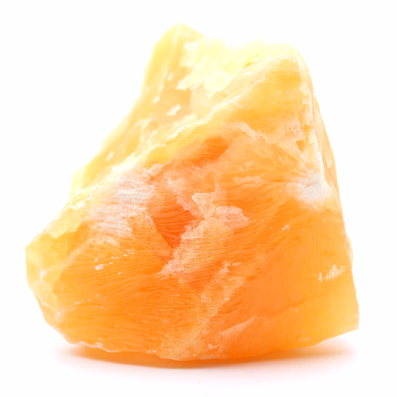 Orange calcite from mexico