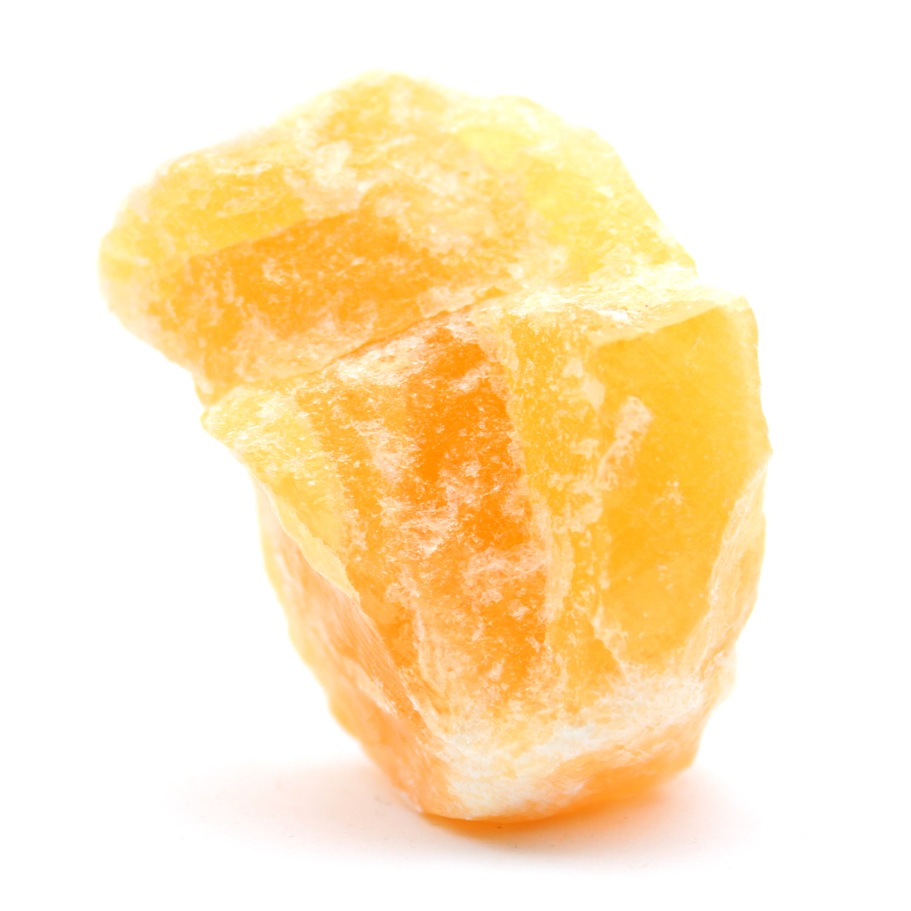 Orange calcite from mexico