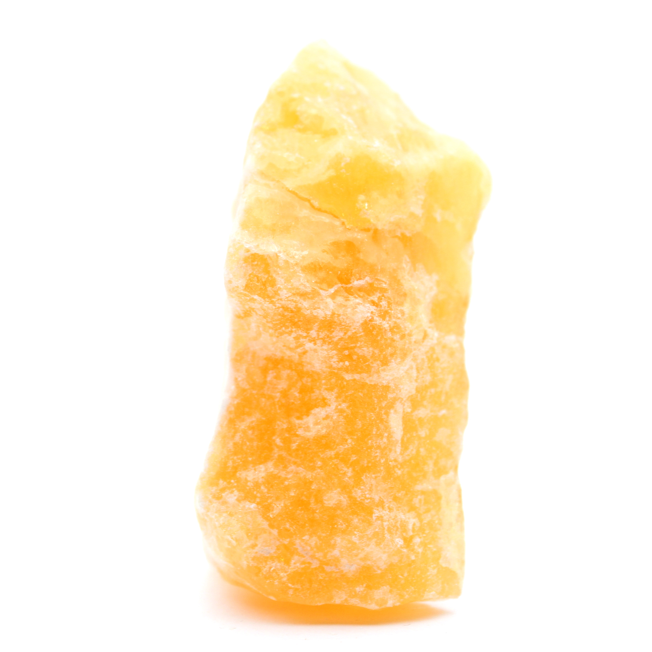 Raw orange calcite