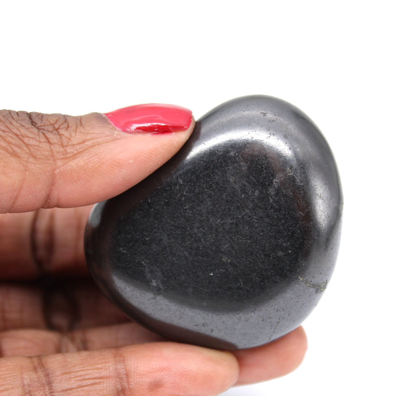 Shungite polished rock