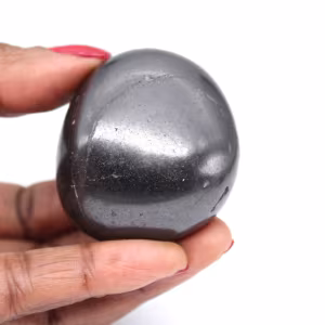 Shungite polished stone