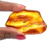 Yellow fossil amber - 0
