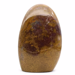 Polished polished jasper block