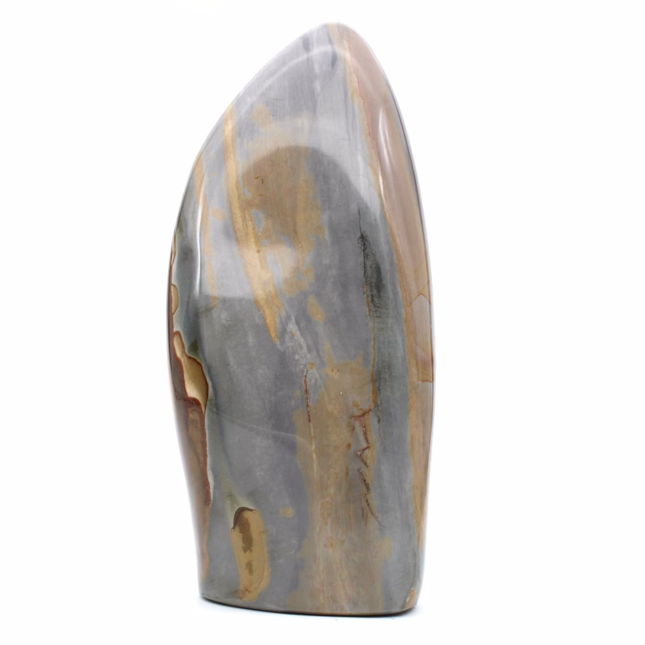 Polished jasper stone from madagascar