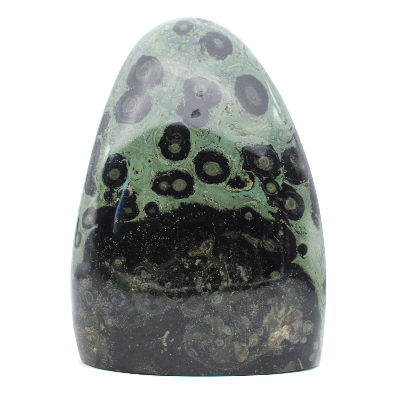 Polished kambamba jasper stone