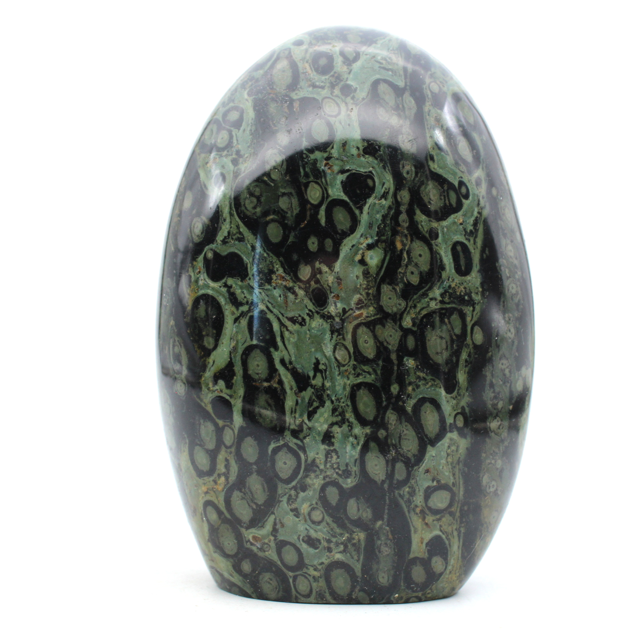 Freeform polished kambamba jasper