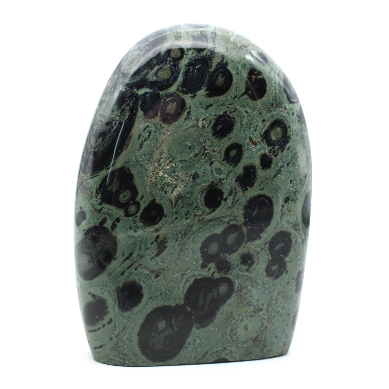 Polished kambamba jasper for decoration