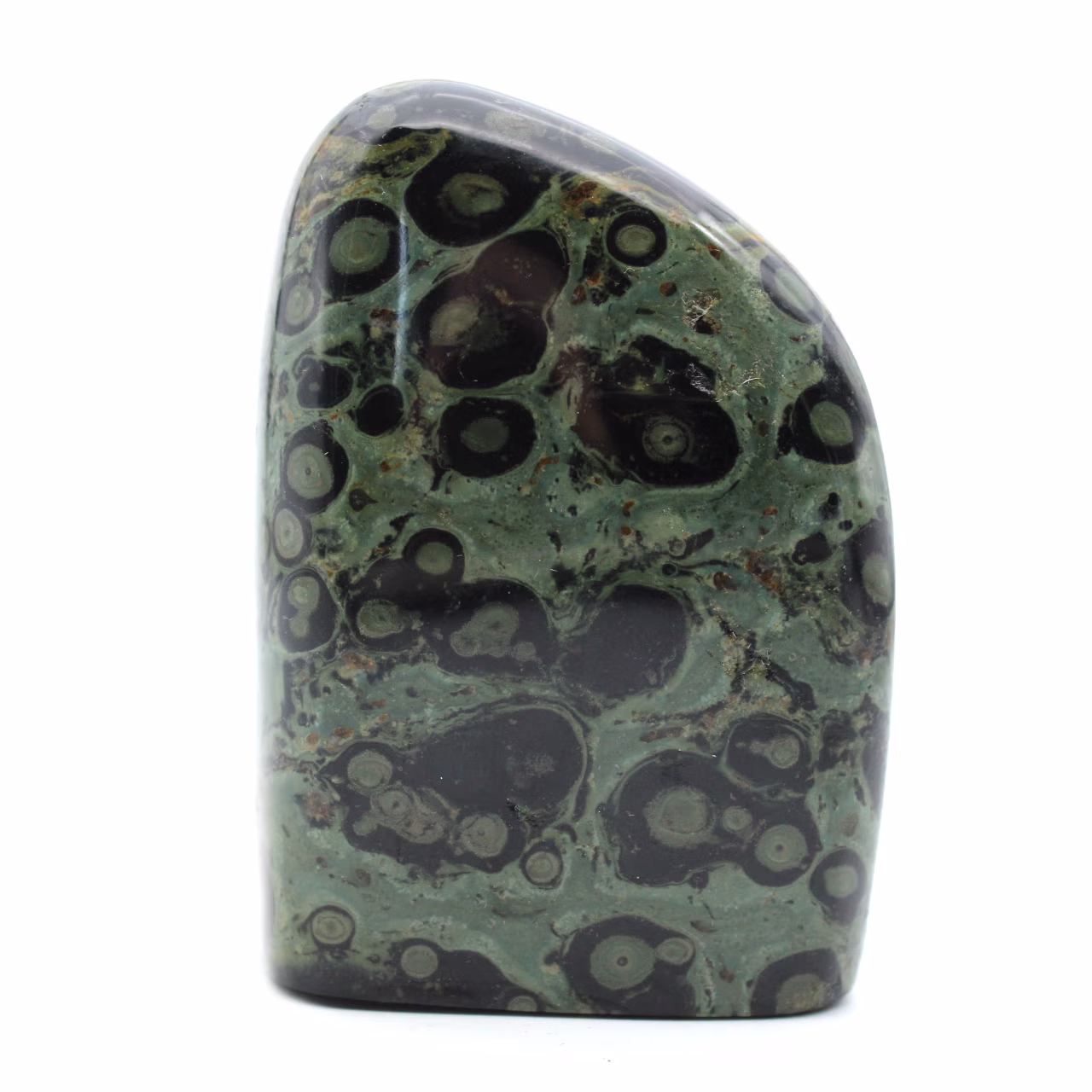 Polished kambamba jasper for decoration