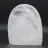 Polished rock crystal from madagascar