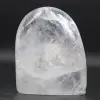 Polished rock crystal free form - 0