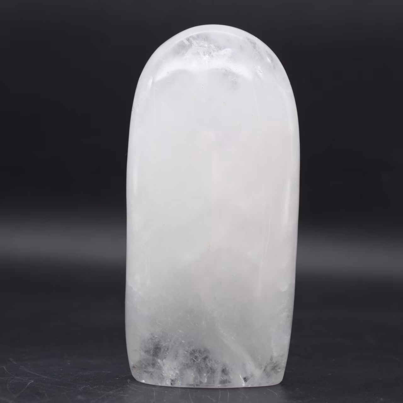 Collectible polished rock crystal