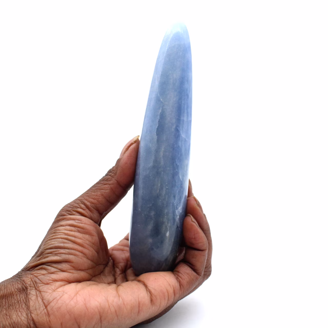 Blue calcite massage stick