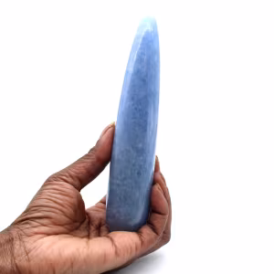 Blue calcite massage stick