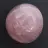 Rose quartz pebble