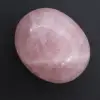 Rose quartz pebble - 1