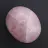 Rose quartz pebble