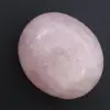 Rose quartz pebble - 3