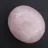 Rose quartz pebble