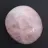 Rose quartz pebble