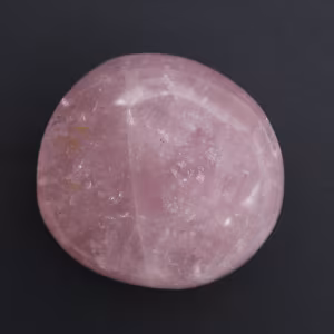 Rose quartz pebble