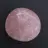 Rose quartz pebble