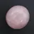 Rose quartz pebble