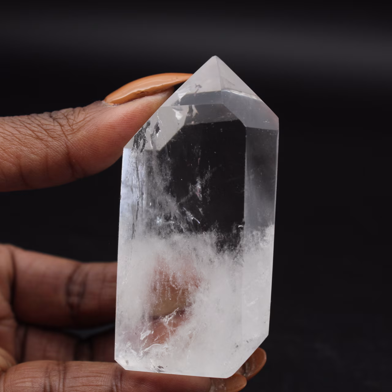Crystal Quartz Prism from Madagascar
