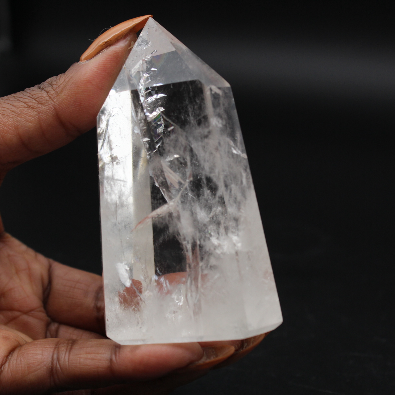 Rock crystal quartz from Madagascar