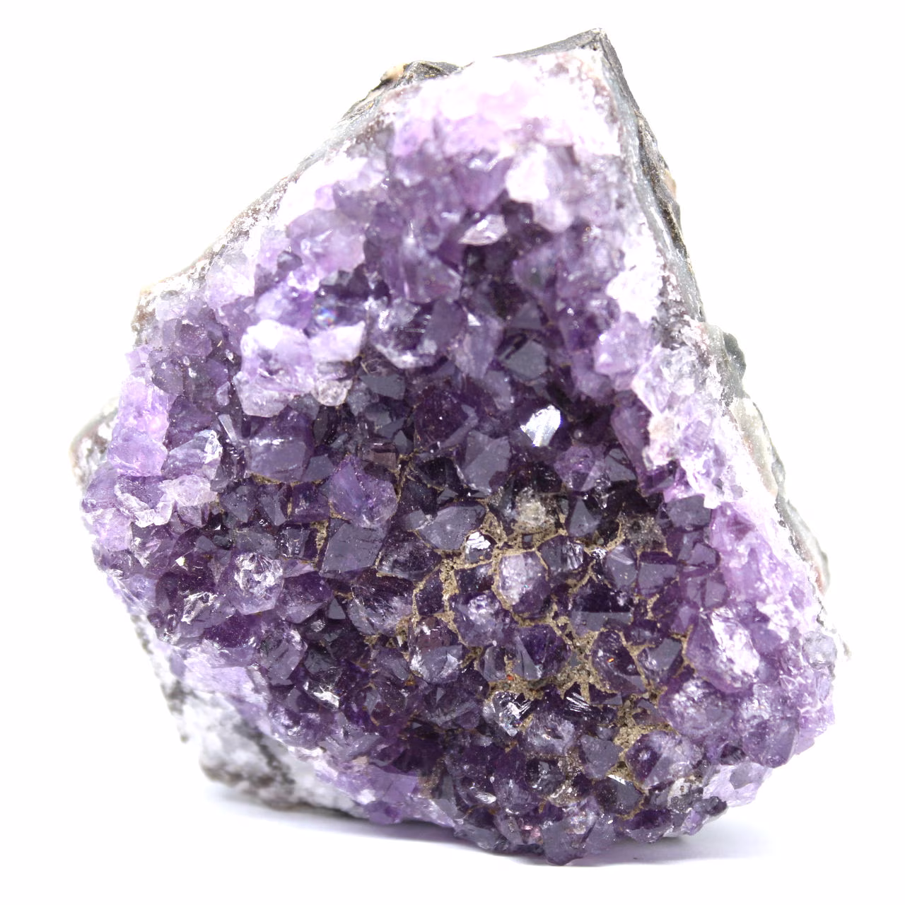 Amethyst crystallization