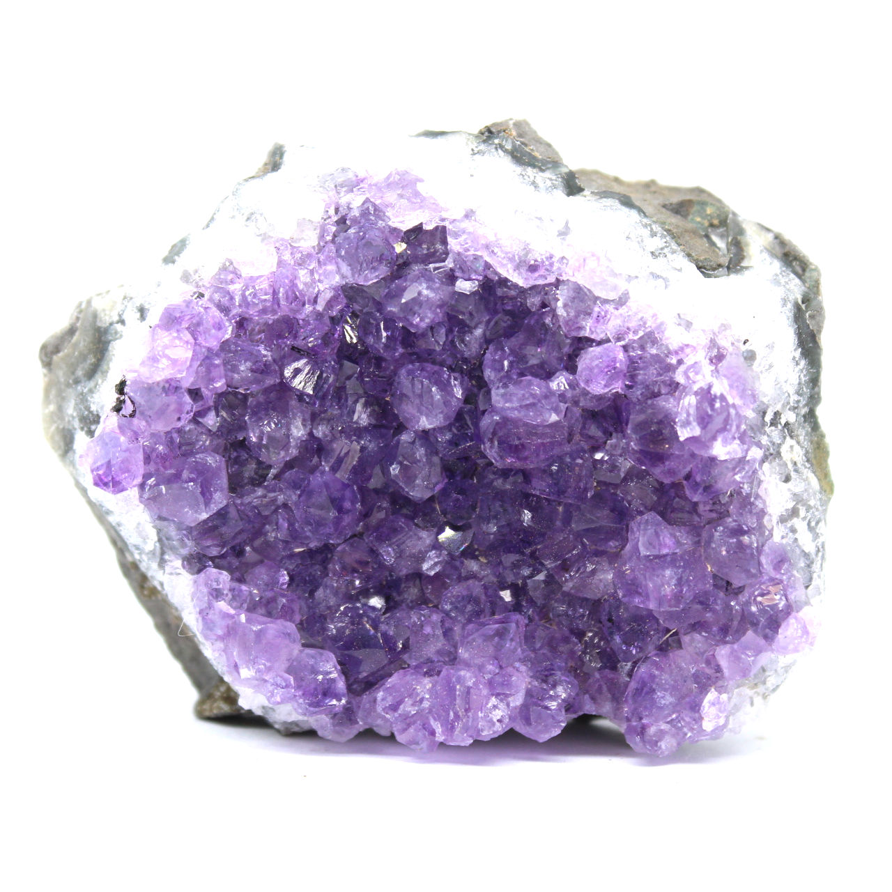 Crystallized amethyst