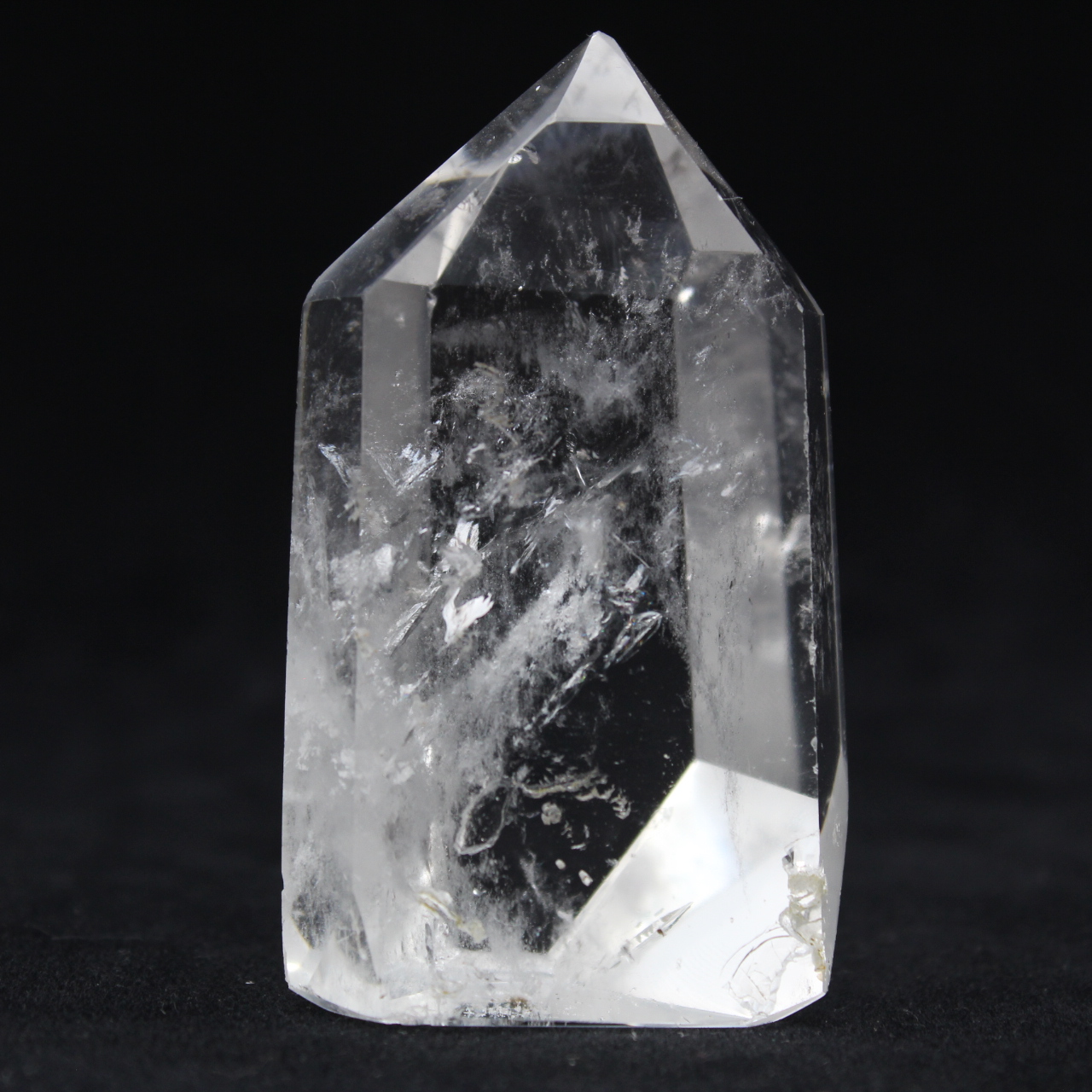 Rock crystal prism