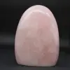 Polished rose quartz - 0