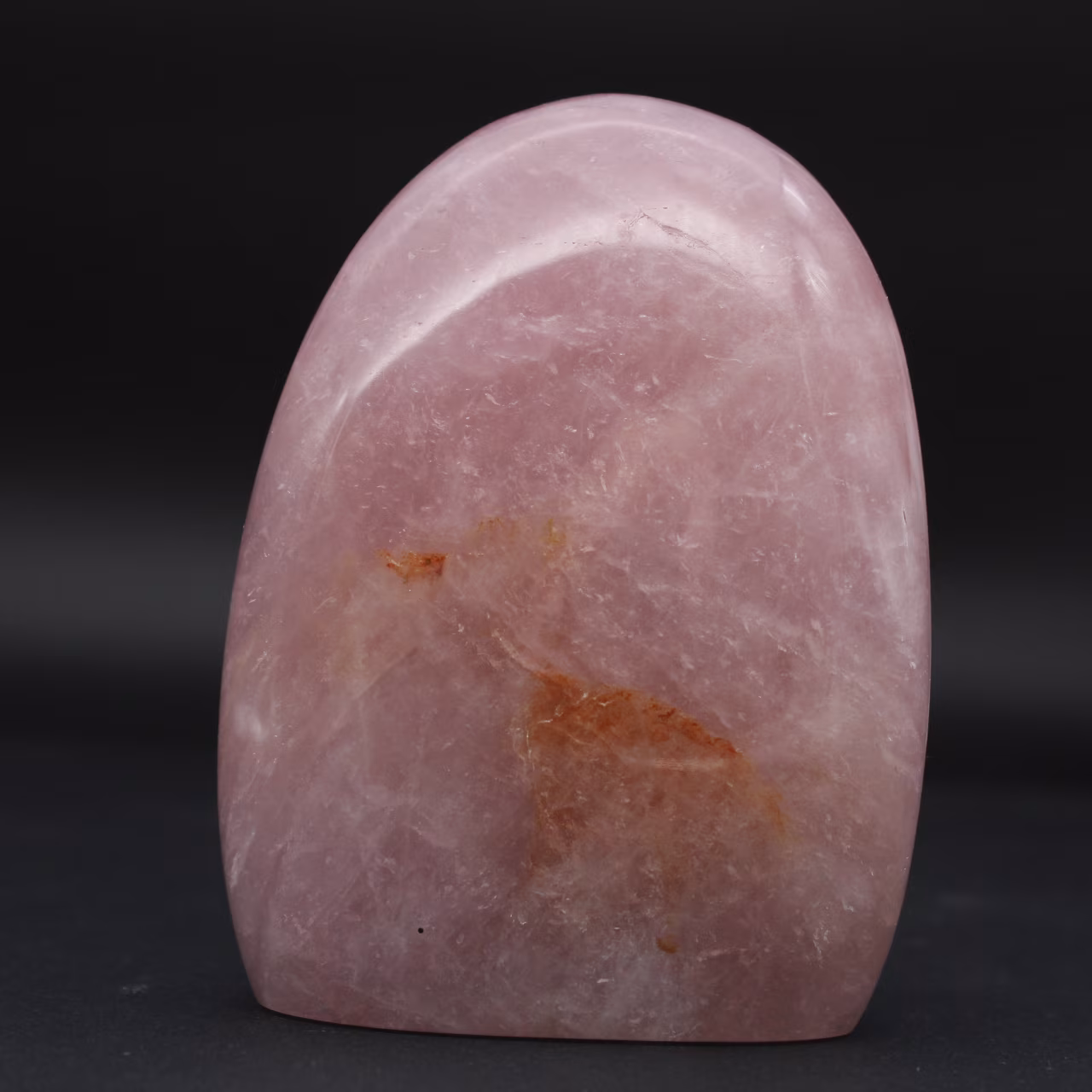 Natural rose quartz