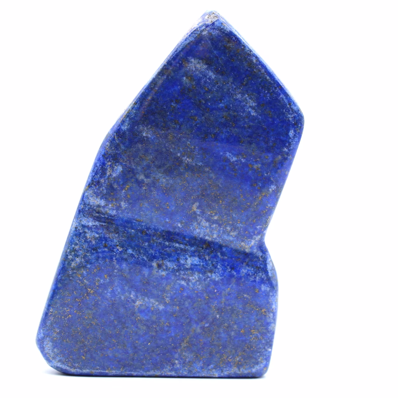 Lapis lazuli polished rock