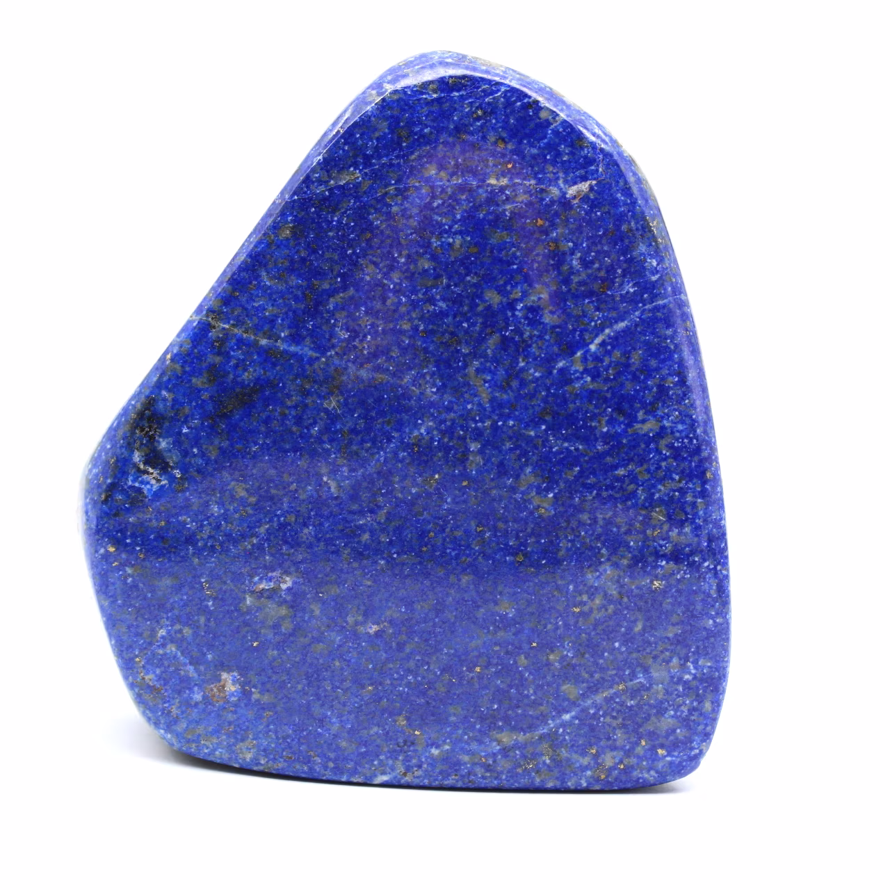 Lapis lazuli polished rock