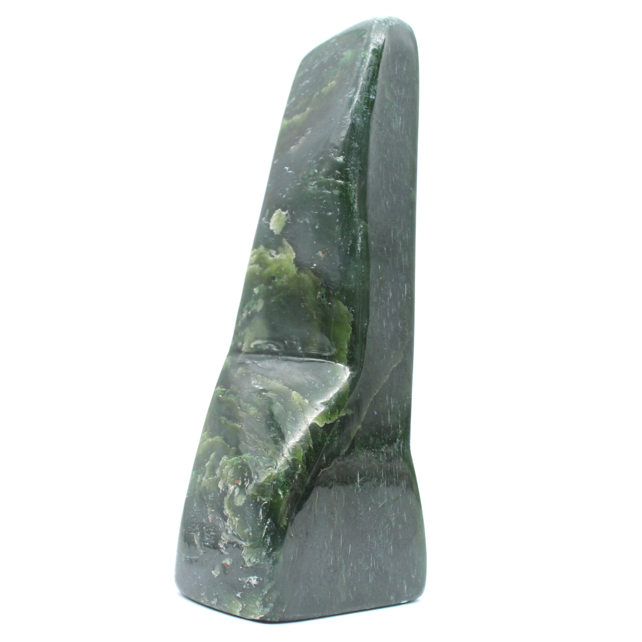 Natural nephrite jade rock