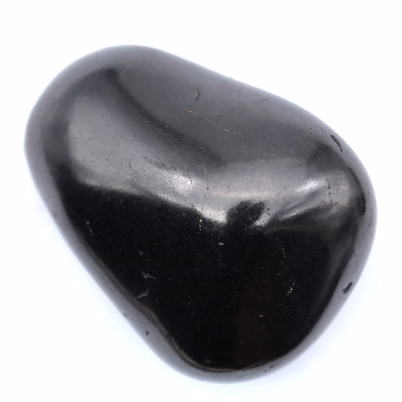 Decorative polished shungite