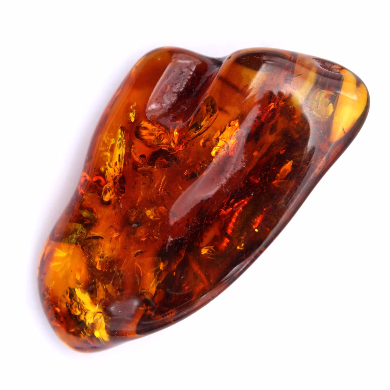 Polished amber
