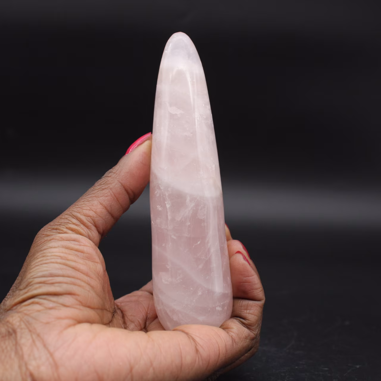 Rose Quartz Massage Stick