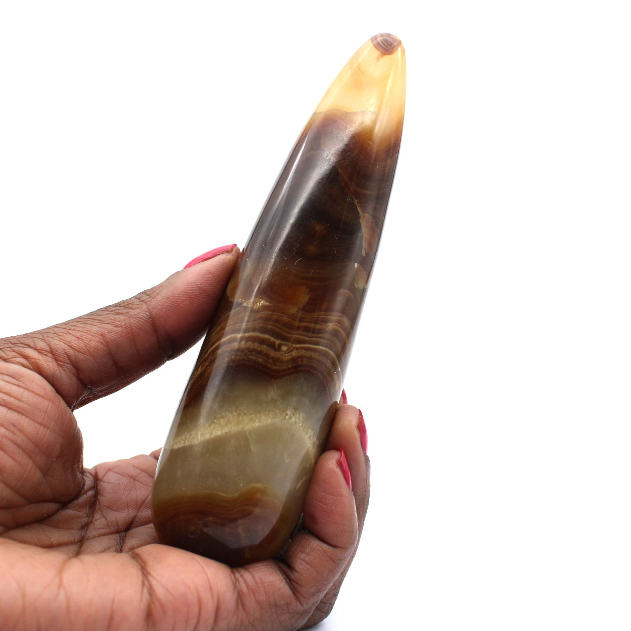 Calcite massage stick