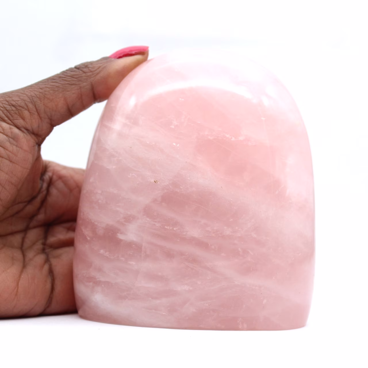 Decorative rose quartz